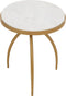 StarFurn Salontafel Collin Zwart Marmer 75cm