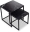 StarFurn Salontafel Collin Zwart Marmer 75cm