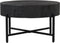 StarFurn Salontafel Cooper Mangohout Zwart Ø80cm