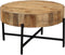 StarFurn Salontafel Cooper Mangohout Zwart Ø80cm