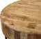 StarFurn Salontafel Cooper Mangohout Zwart Ø80cm
