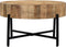 StarFurn Salontafel Cooper Mangohout Zwart Ø80cm