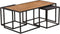 StarFurn Salontafel Cosmo Set van 3 Rechthoek