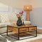 StarFurn Salontafel Denver Mangohout Naturel 80x80cm