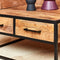 StarFurn Salontafel Denver Mangohout Naturel 80x80cm