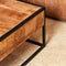 StarFurn Salontafel Denver Mangohout Naturel 80x80cm