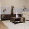 StarFurn Salontafel Madison Walnoot 80x80cm