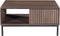 StarFurn Salontafel Madison Walnoot 80x80cm