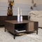 StarFurn Salontafel Madison Walnoot 80x80cm
