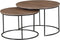 StarFurn Salontafel Madison Walnoot Set van 2