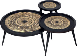 StarFurn Salontafel Mae Rond Set van 3