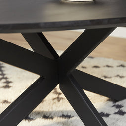 StarFurn Salontafel New York Zwart 130cm