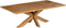 StarFurn Salontafel Nordic Rechthoek Mangohout Naturel 130x70cm