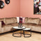 StarFurn Salontafel Nova Set van 2 Rond Wit Marmer