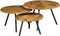 StarFurn Salontafel Ohio Set van 3 Naturel
