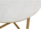 StarFurn Salontafel Ryan Wit Marmer 70cm
