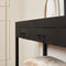 StarFurn Sidetable Boaz Zwart 150cm - mangohout - black - duurzaam