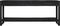 StarFurn Sidetable Boaz Zwart 150cm - mangohout - black - duurzaam