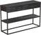 StarFurn Sidetable Denver Mangohout Zwart 2 Lades