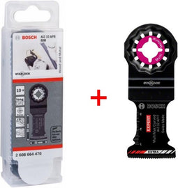 Starlock AIZ 32 APB BIM, Wood+Metal, Curved-Tec 32 x 50 - 10 stuks verpakking + Expert AIZ 32 APIT