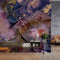Melli Mello Starry Night Wall Mural Purple