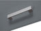 START Hoge keukenkast L 40 cm - Glanzend grijs