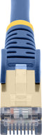 StarTech 0,5 meter CAT6A 10 Gigabit Netwerkkabel blauw