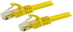 StarTech 15m RJ45 UTP Cat6 Gigabit snagless netwerkkabel - geel