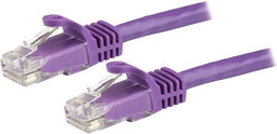StarTech 15m RJ45 UTP Cat6 Gigabit snagless netwerkkabel - paars