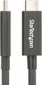 StarTech.com 6ft (2m) Active Thunderbolt 4 Cable, 40Gbps, 100W PD, 4K8K, Intel Certified, Compatible wThunderbolt 3USB 3.2DisplayPort (A40G2MB-TB4-CABLE) - USB-kabel