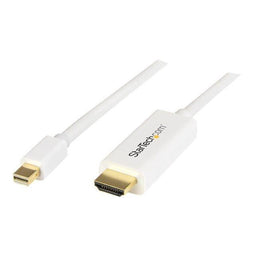 StarTech.com Mini DisplayPort-naar-HDMI-converterkabel 2 m 4K wit
