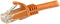 Startech N6PATC1MOR - Cat 6 UTP-kabel - RJ45 - 1 m - Oranje
