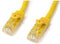 Startech N6PATC1MYL - Cat 6 UTP-kabel - RJ45 - 1 m - Geel