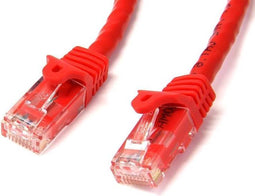 Startech N6PATC5MRD - Cat 6 UTP-kabel - RJ45 - 5 m - Rood