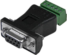 StarTech RS422 RS485 Seriële DB9 naar klemmenblok adapter