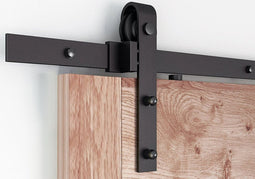 Starx Industrieel Schuifdeur Systeem – Mat Zwart – Complete set – 2 meter