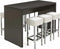 Statafel of bartafel Chief 160cm x 80cm breed kleur Halifax Eiken