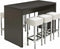 Statafel of bartafel Chief 160cm x 80cm breed kleur Wit