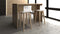 Statafel of bartafel Chief 220cm x 80cm breed kleur Wit