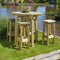 Statafel rond