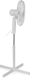 Statiefventilator Tristar VE-5898 - Ventilator Staand - Diameter 40 centimeter - Afstandsbediening en Timerfunctie - Drie verschillende snelheidsstanden - In hoogte verstelbaar - Wit