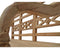 Stationsbank bloem Teak 240 cm