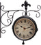 Stationsklok met thermometer