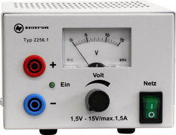 Statron 2256.1 Labvoeding, regelbaar 1.5 - 15 V 1.5 A 40 W Aantal uitgangen: 1 x