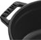 Staub Braadpan Cocotte Zwart - ø 12 cm / 400 ml