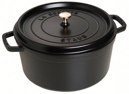 Staub Braadpan / Cocotte - Zwart - ø 30 cm / 8.35 liter
