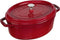 Staub Braadpan Ovaal Cocotte Kers - ø 29 cm / 4.2 liter