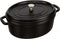 Staub Braadpan Ovaal Cocotte Zwart - ø 31 cm / 5.5 liter