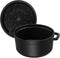 Staub Braadpan - Rond - 24 cm - Zwart