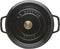 Staub Braadpan - Rond - 24 cm - Zwart